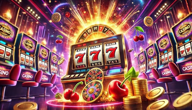 Màn hình game slot online đa chủ đề với các biểu tượng quay hũ sinh động tại sv3888
